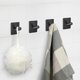 thumbnail image 2 of Aquaterior Hook Towel Hanger Adhesive Heavy Duty Stainless Steel Bathroom 4Pack, 2 of 11