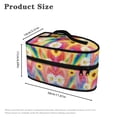thumbnail image 6 of HELLHERO Light Clothes Iron Storage Case Portable Steam Iron Case with Zipper Handle Sunflower and Daisy Pattern Valentine's Day, Case Only, 6 of 6