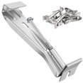 thumbnail image 1 of Colgadores para canalones, 50 unidades, aluminio resistente, para canaletas de 5 pulgadas, 1 of 6