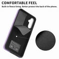 thumbnail image 3 of Dteck for Samsung Galaxy A34 5G Case, Slim Skin-Friendly PU Leather with Anti-Scratch Microfiber Lining Protective Back Cover,Purple, 3 of 8