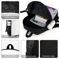 thumbnail image 5 of Invader Zim Backpack 17 Inch Shoulder Bag Sturdy Laptop Backpack Daypack for Men Women Travel School, 5 of 8