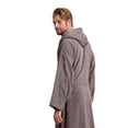 thumbnail image 2 of Men's Cotton Terry Robe - Hooded, Comfortable, Twel-Like Absorbency, 2 of 4