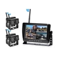 thumbnail image 2 of 7 Inch Car Monitor AHD Wireless DVR Display Vehicle Auto Screen Rear View Truck Monitors Reverse Backup Recorder Wifi Camera ,Flexible Double Bracket Installation, 2 of 7