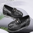 thumbnail image 4 of Women's Chunky Loafers, Platform Comfortable Slip-On Dressy Business Casual Shoes, 4 of 6