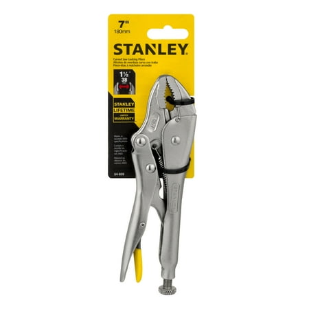 Stanley Curved Jaw Locking Pliers 7