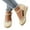 Beige, variant on Mostsola Womens Wedge Sandals Closed Toe Espadrilles Heels Ankle Strap Casual Beach Shoes Pumps