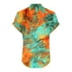 thumbnail image 4 of Vestidos Casuales Para Mujer, Blusas De Mujer De Moda Camiseta informal de manga corta con cuello en V y botones para mujer, 4 of 5