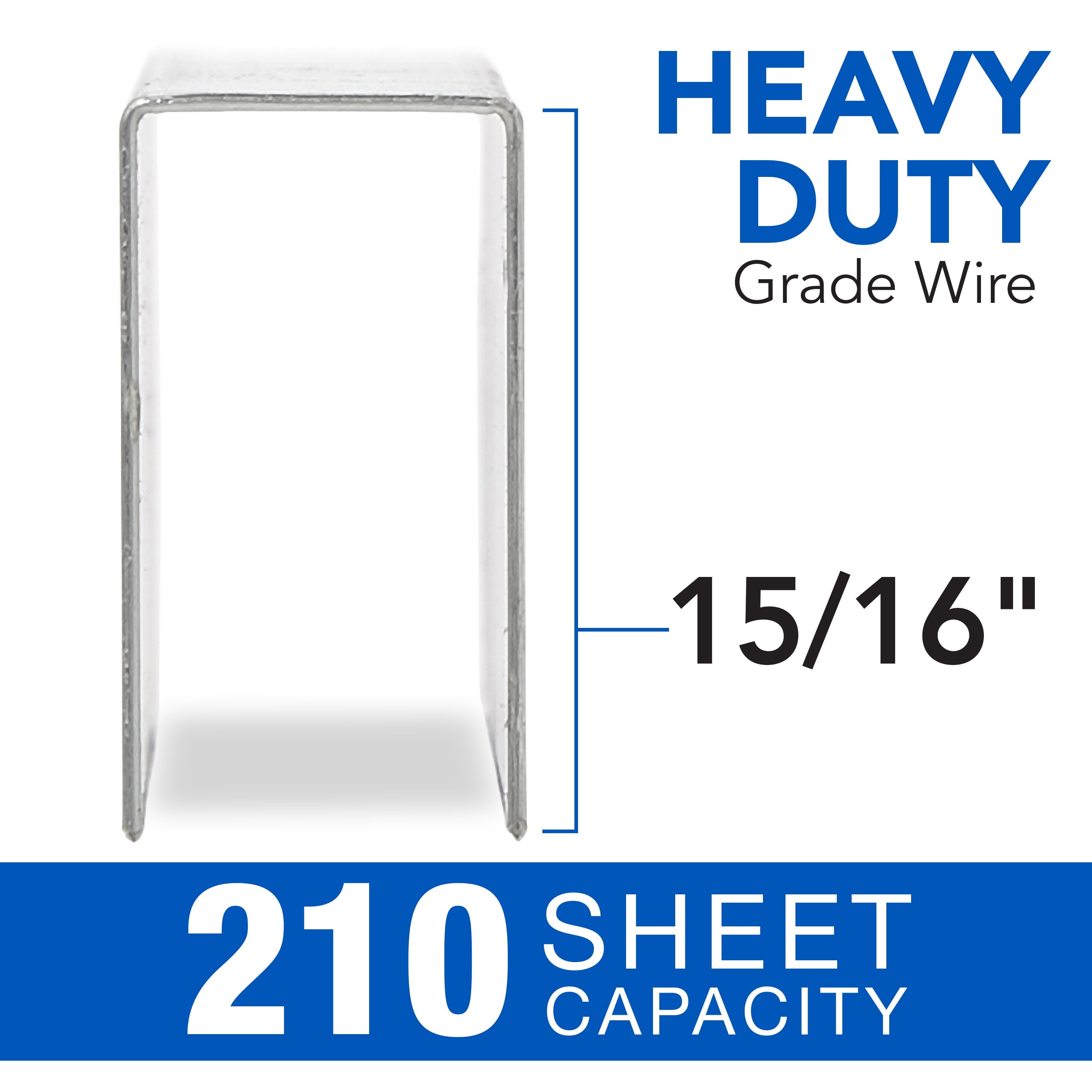 Swingline Premium Heavy Duty Staples, 15/16
