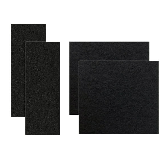 Qzbhct 2 Activated Carbon Filters for Hooded Cat Litter Box Pans, 2 Activated Carbon Filters for Nature's Miracle Cat Litter Box