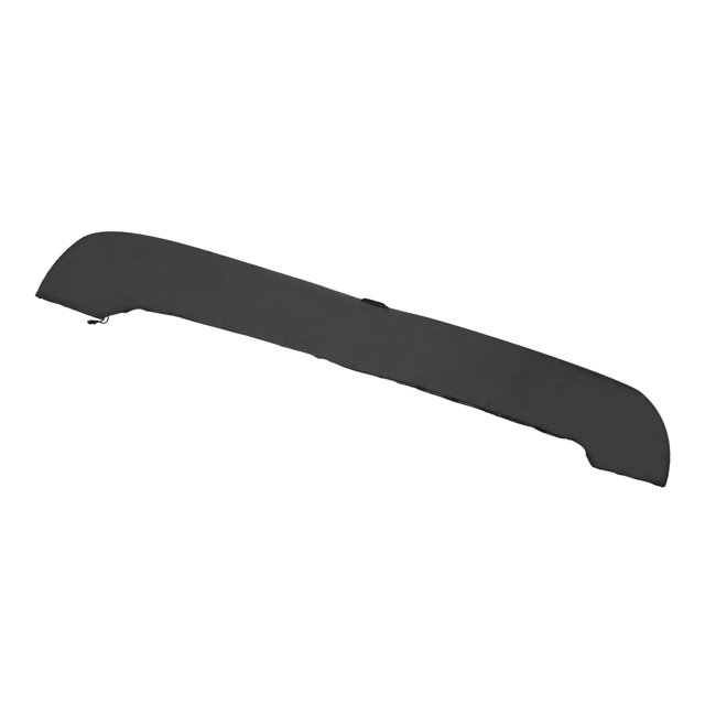 Funda de almacenamiento para bimini de barco con orificio de luz de lona de poliéster 600D 97"-103" W para 3 arcos 4 arcos negra de 91"-96" W