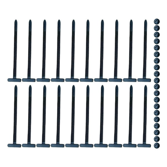 RYUJNDK 20/50/100Pcs Nylon Cable Tie Push Clip Car Nylon Tie Wrap Cable Fixed Fastener Clip Universals Cable Tie Buckle