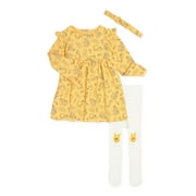 Winnie the Pooh Baby Girls Dress Set, Sizes 0M-24M
