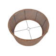 thumbnail image 2 of Pantalla de Lampara Sand & Garden Fibras Naturales Mediana, 2 of 3