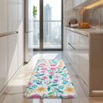 thumbnail image 4 of Pioneer Flower Floral Print Pattern Kitchen Rug Mat,Kitchen Runner Rugs Non Skid Washable,Decorative Kitchen Floor Mats for Kitchen,Sink,Laundry,17"x47.2", 4 of 7