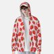 thumbnail image 2 of Balery Strawberries Sudadera ligera de manga larga con capucha y protección solar UPF 50+ para hombre y mujer, ideal para pesca y running-3X-Large, 2 of 7