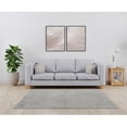 thumbnail image 2 of Garland Rug Clayton Plush Gray Basic Utility Indoor Area Rug, 5' x 6', 2 of 6