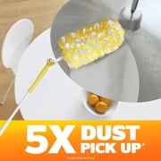 Swiffer Duster Kit, Heavy Duty 3 ft Extendable, 1 Handle + 3 Refills, Unscented