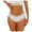 White, variant on Panties for Women,Brazilian Lace Underwear Soft Comfortable Stretch Breathable Seamless Multipack Everyday Wear,Womens Underwear,Khaki,M