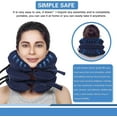thumbnail image 3 of Cervical Cervical Traction Device Inflatable Neck Support (Blue), Adjustable Neck Brace is Good for Spinal Alignment and Chronic Neck Pain Relief, Tr, 3 of 4