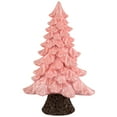 thumbnail image 6 of Iridescent Pearl Glazed Downswept Tree Christmas Decoration - 9.25" - Pink, 6 of 7