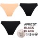 thumbnail image 3 of FINETOO-Conjunto de bragas de M-XXL para mujer, lencería de algodón, ropa interior Sexy, 7 colores sólidos, 3 unids/set, 3 of 5