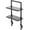 Black, variant on VIVO Clamp-on 16 inch 2-Tier Decorative Industrial Pipe Shelves, Vintage Brown