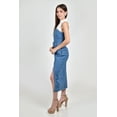 thumbnail image 2 of Vestido denim combinado Roman Fashion /Juvenil, 14721 (Azul medio) azul G, 2 of 4