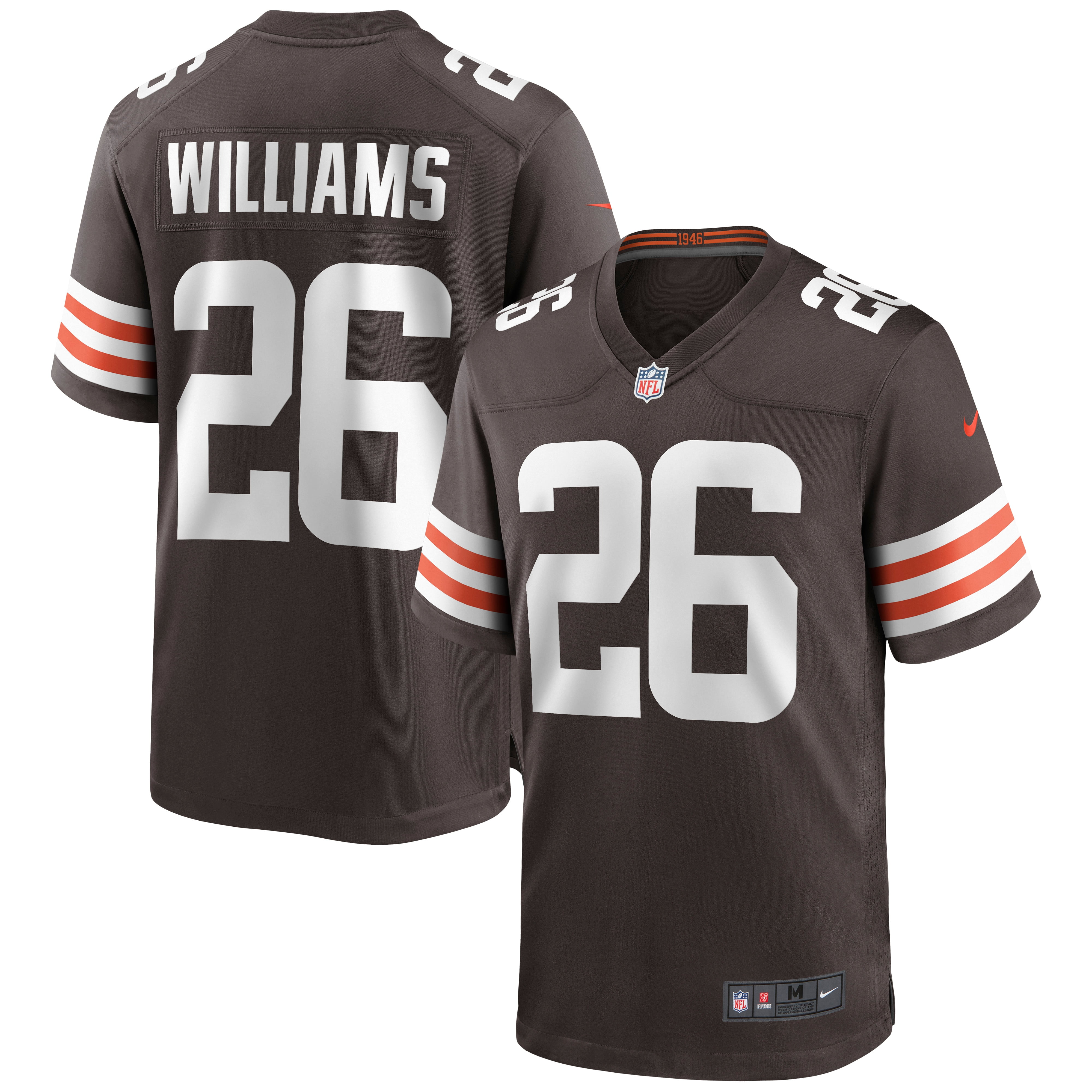greedy williams jersey