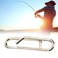 thumbnail image 4 of fastboy 50pcs Fishing Snap Clip Fast Link Buckle Quick Change Sinker Interlock 8 Shaped Clip Fishing Tackles, 4 of 7
