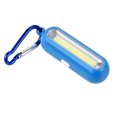 thumbnail image 2 of 1xPortable COB LED Flashlight Carabiner Keychain Camping Light Hiking Torch Gift, 2 of 8