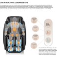 thumbnail image 5 of BestMassage Full Body Zero Gravity Shiatsu Massage Chair Recliner Massage,Brown, 5 of 7