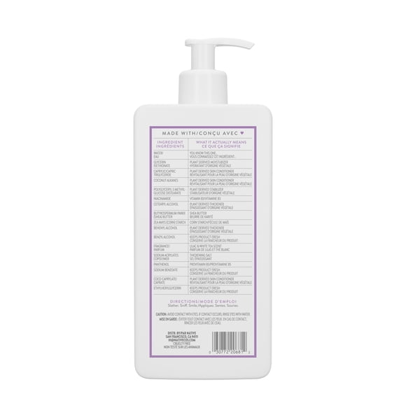 Native Lotion pour les Mains & le Corps Lilas & Thé Blanc