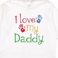 thumbnail image 3 of Inktastic I Love My Daddy Toddler Hoodie, 3 of 4