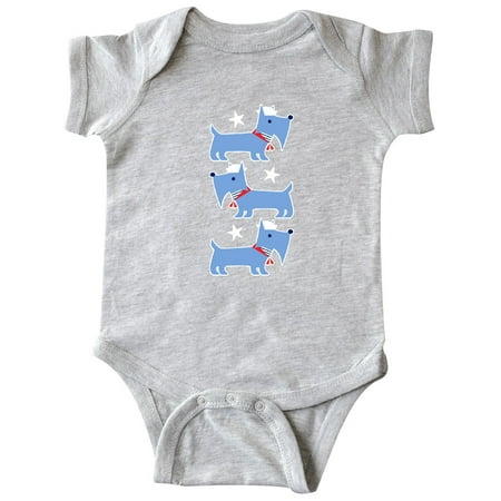 

Inktastic Sailing Nautical Scottie Dog Gifts Gift Baby Boy or Baby Girl Bodysuit
