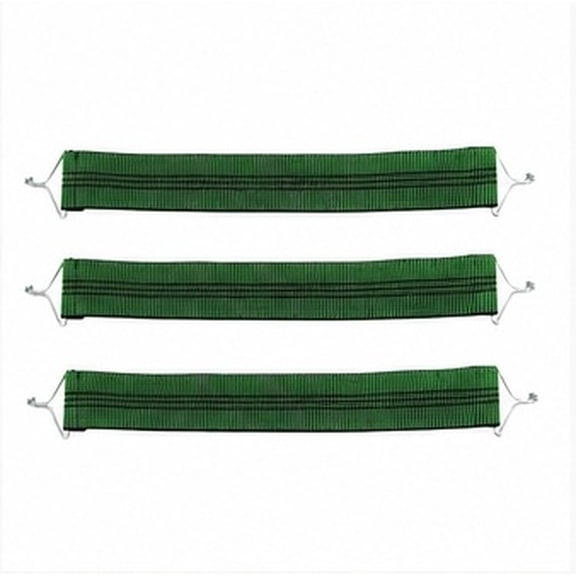Amosfun 3- Fabric Replacement Straps with Metal Connectors for Patio Lounge Chairs and Outdoor Seating Comfort