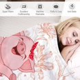 thumbnail image 2 of Pig Blanket Gifts, 50"x60" Flannel Fleece Throw Blanket Soft for Girls Boys Adults, Lightweight, Comfortable, Warm Cute Pig Themed Blanket for Bed Couch, 2 of 6