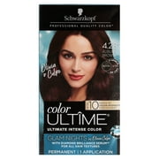 Schwarzkopf Color Ultimate Permanent Hair Color creme, Glam nights, 4.28 Auburn Brown