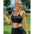 thumbnail image 4 of Sujetador deportivo RUNNING GIRL WX3007 negro para mujer, 4 of 7
