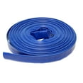 BISupply Discharge Hose 1” IN by 100’ FT Flat Lay PVC Sump Pump