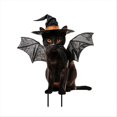 thumbnail image 3 of 4PCS Halloween Decorations Outdoor Cute Cat Yard Sign Metal Cat Decor, 3 of 5