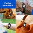 thumbnail image 4 of Collar negro para gato, collar Airtag para gato con soporte para Airtag y hebilla de seguridad, collar personalizado para gato, 4 of 5