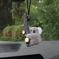 thumbnail image 3 of Rearview Koala Ornament Cute Hanging For Car Interior Automotive Trim Accessory Road Trip Idea, 3 of 4