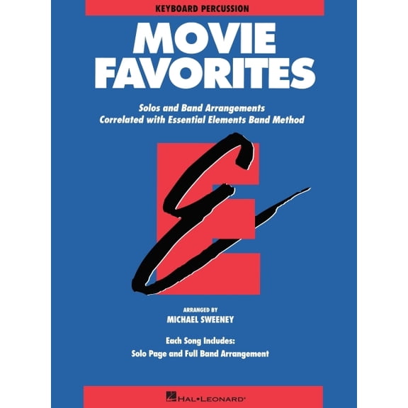 Essential Elements Movie Favorites: Keyboard Percussion, (Paperback)