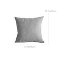 thumbnail image 3 of Qiweii 17x17 Inch Pillow Insert Soft Decorative Throw Pillow Core Fits Standard Pillowcases For Sofa Bedroom Home Decor, 3 of 7