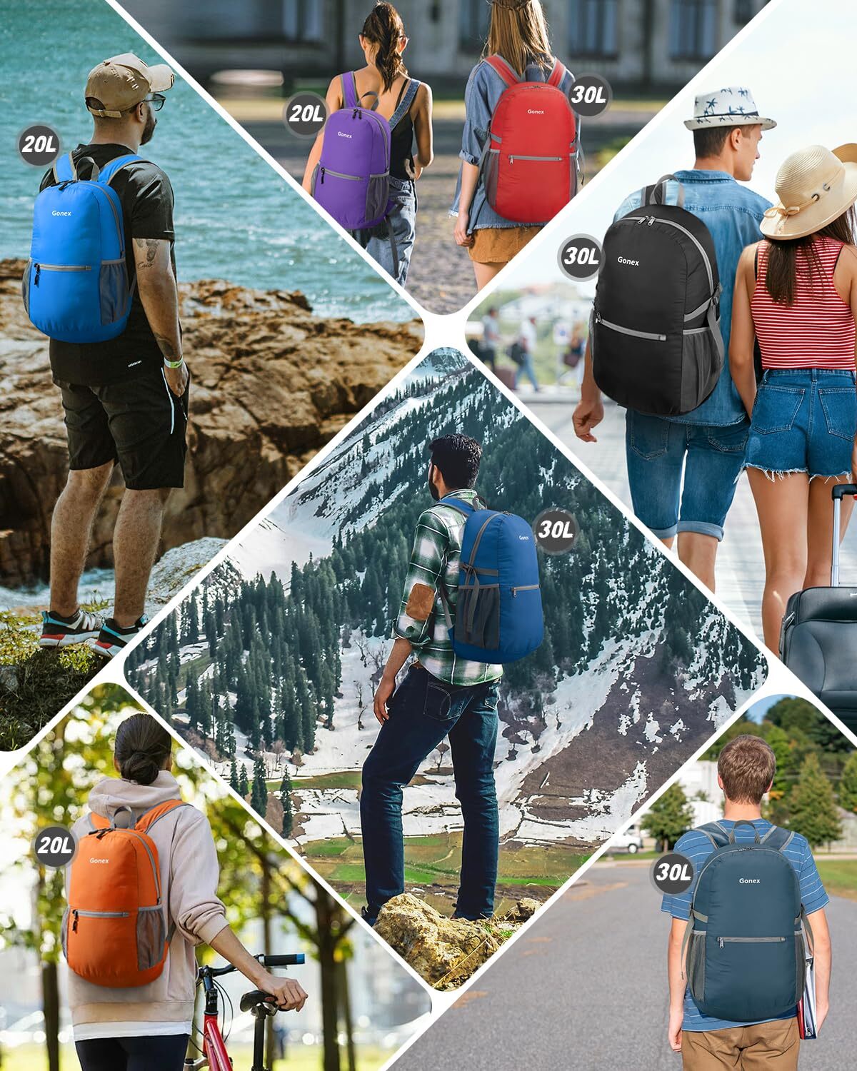 Gonex 20L Ultra Lightweight Packable Backpack photo 2