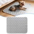 thumbnail image 3 of Extra Large Dog Cooling Mat 2.0 150×100cm Self Cooling Pet Pad Fabric Thermochromic Color Changing Cooling Blanket for Dogs Cats Summer Bed Indoor Outdoor Anti-Slip Washable, 3 of 9