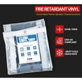 thumbnail image 2 of 10' x 15' Clear Vinyl Tarp – 24 MIL Thick Heavy-Duty Waterproof Vinyl Tarpaulin with Grommets, UV & Fire Retardant – Cold Weather Resistant Cover for Outdoor, 2 of 14