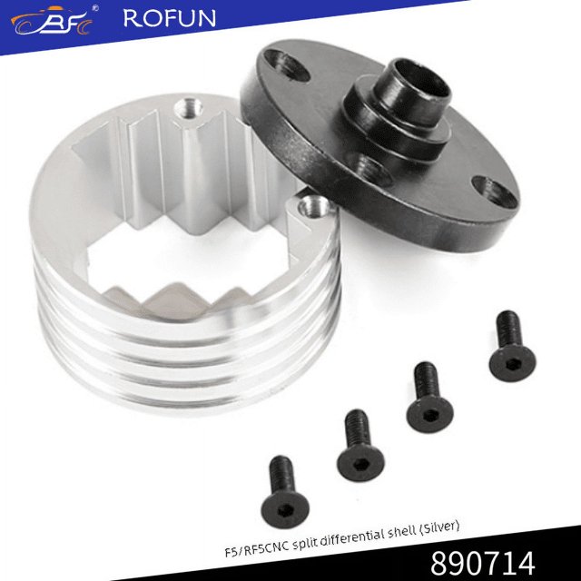 1/5 coche de control remoto de gasolina con tracción en las cuatro ruedas ROFUN F5/RF5 Ruofan split CNC carcasa diferencial 89071