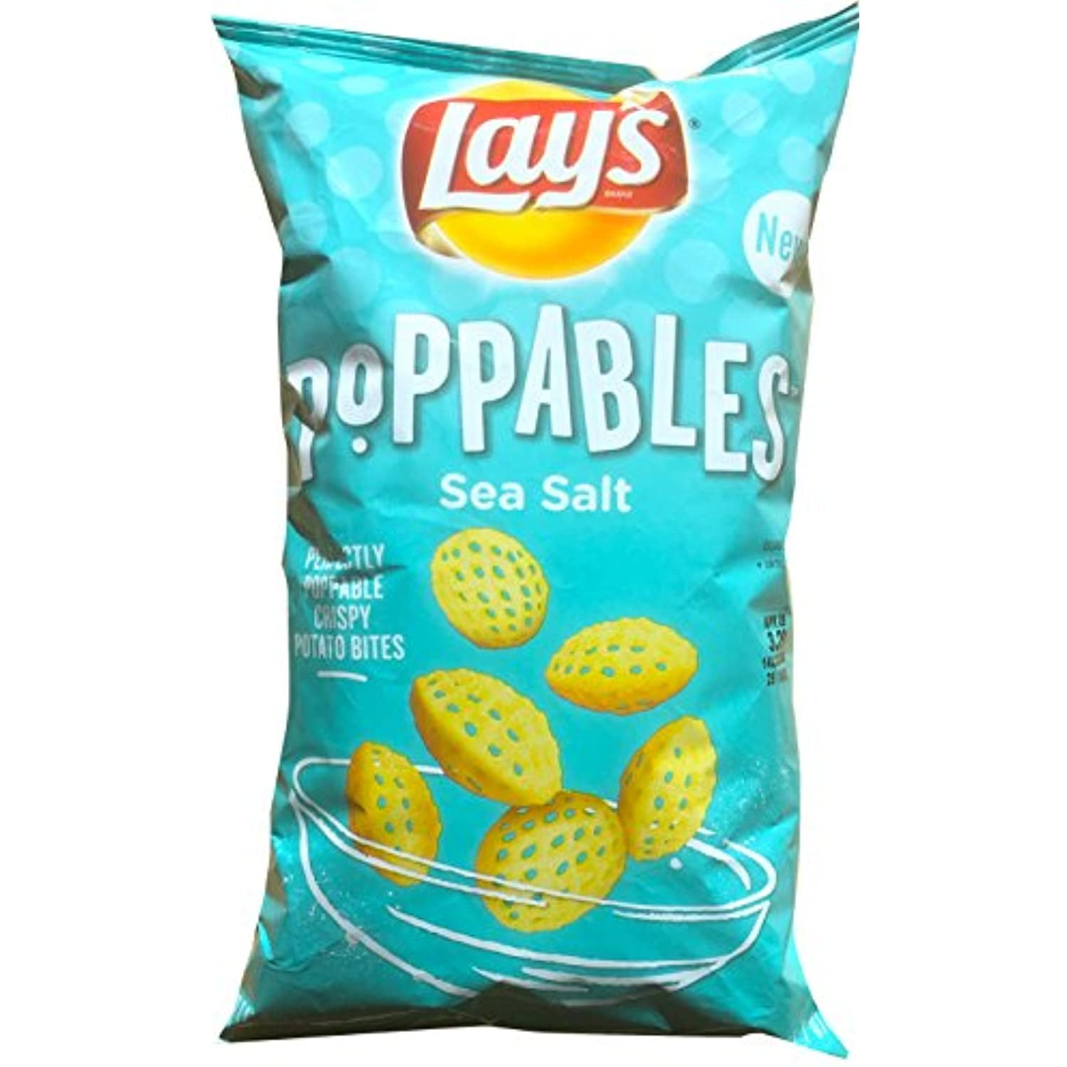 Lays Poppables Sea Salt Perfectly Poppable Crispy Potato Bites Net Wt 5