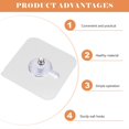 thumbnail image 3 of 10 Pcs Plant Hanging Hook Non-Trace Hook Acrylic Adhesive Wall Hooks Picture Hook, 3 of 4